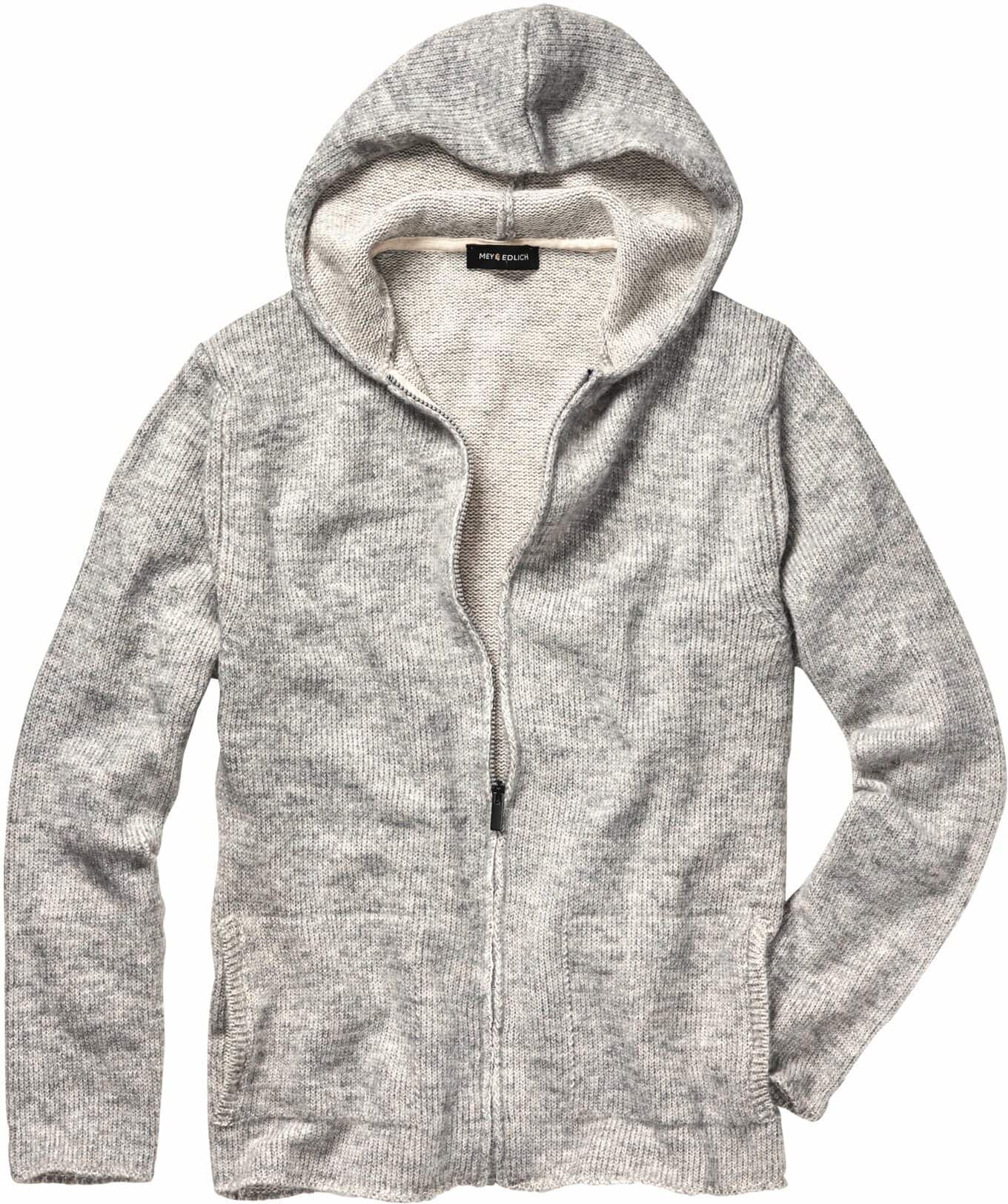 Mey & Edlich Kompatible Strickjacke Grau 54
