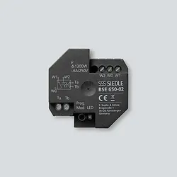 Siedle Bus-Schalt-Einheit Schwarz BSE 650-02