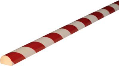 Knuffi® Flächenschutz Typ C, lfm, weiß/rot