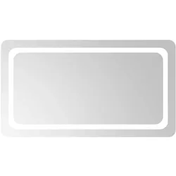 vidaXL LED-Badspiegel 90x50 cm
