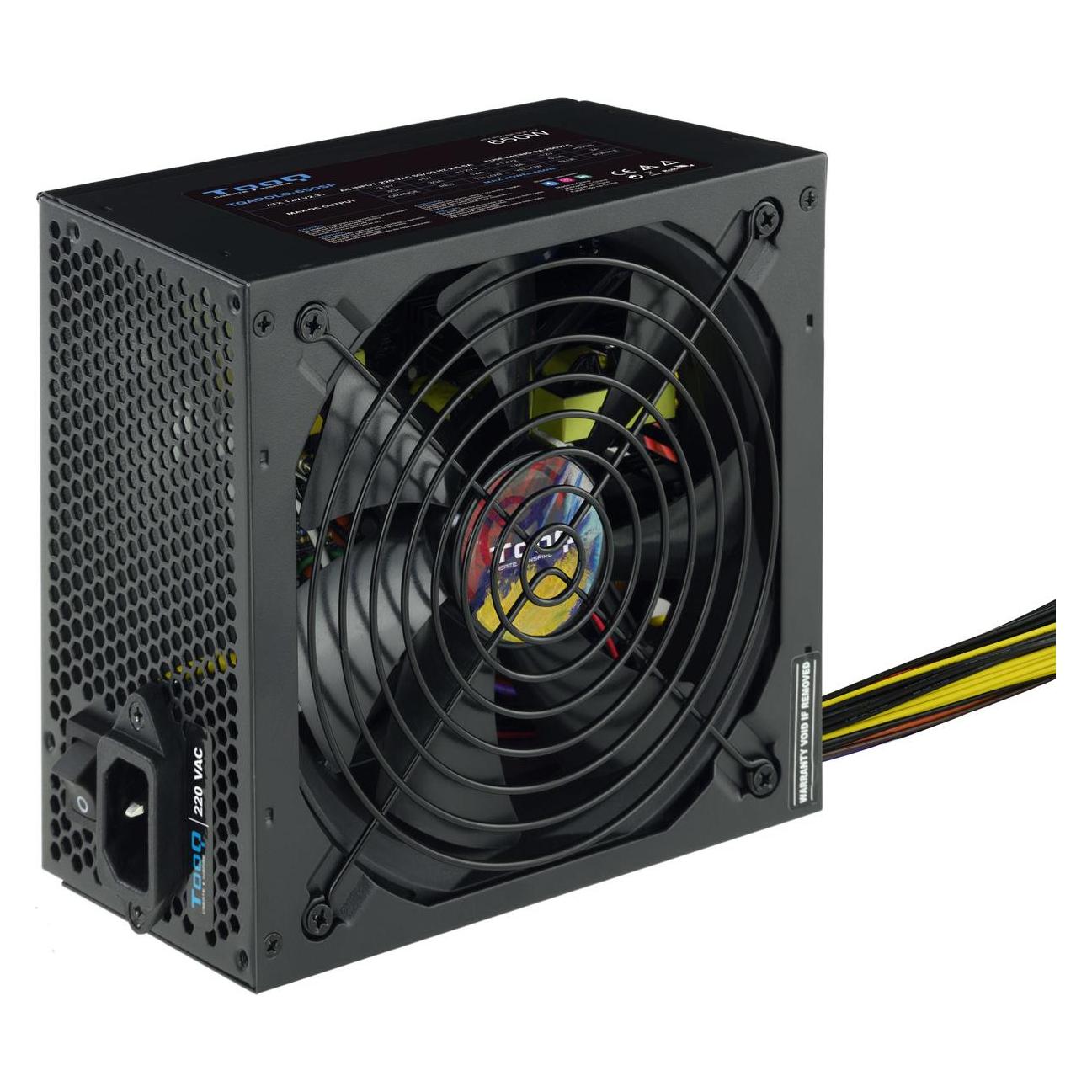 Tooq Technology Alimentation ATX TooQ Apolo - 650W (Noir) (650 W) (TQAPOLO-650SP)