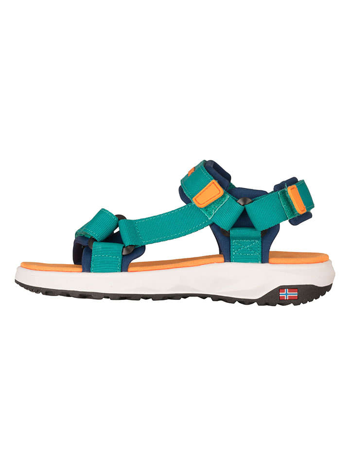 Trollkids Sandalen "Lysefjord" in Grün - 28