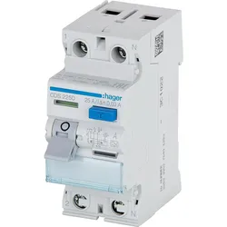 FI-Schutzschalter Hager 25A, 30mA, 2p SSK CDS225D