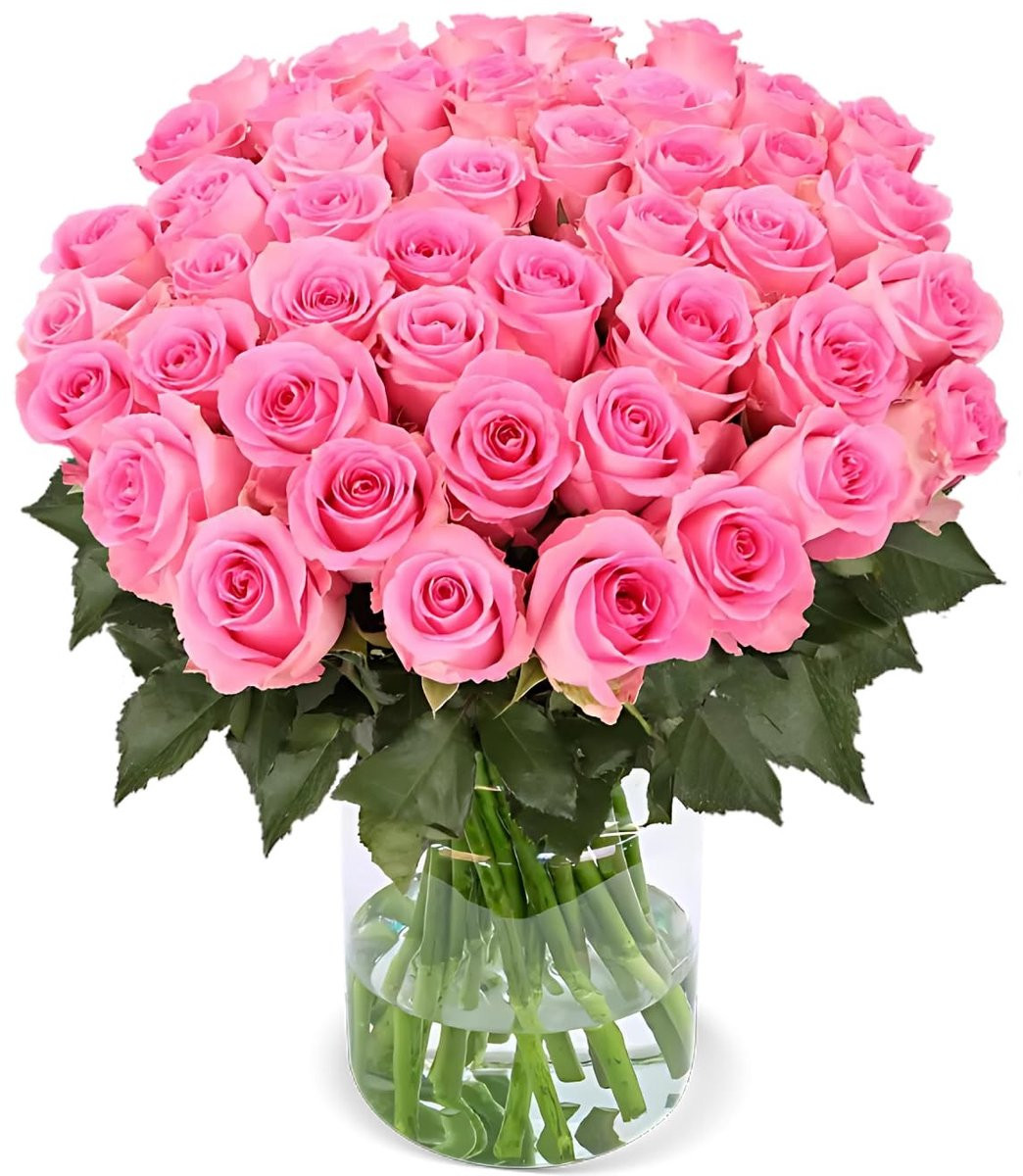 Dailygoods Rozenboeket met 20 Roze Rozen