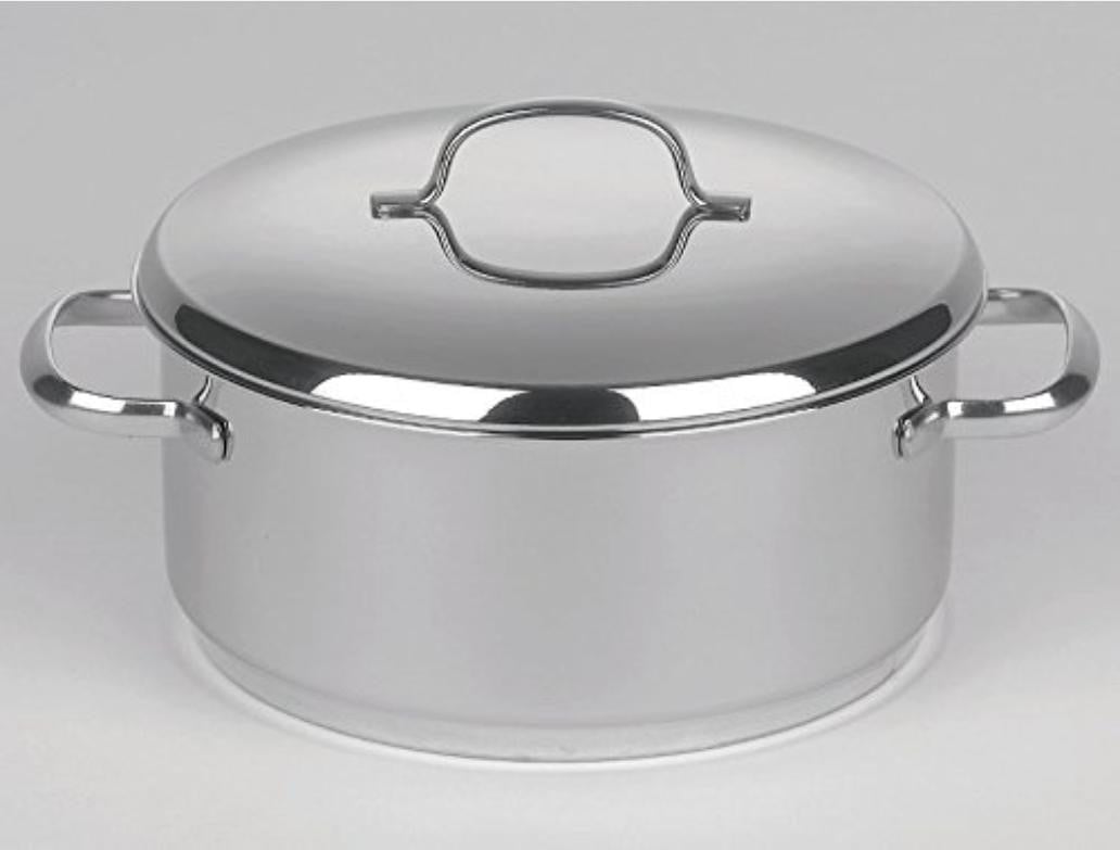 Riess kookpan met deksel, roestvrij staal, 4,2 liter, diameter: 24 cm