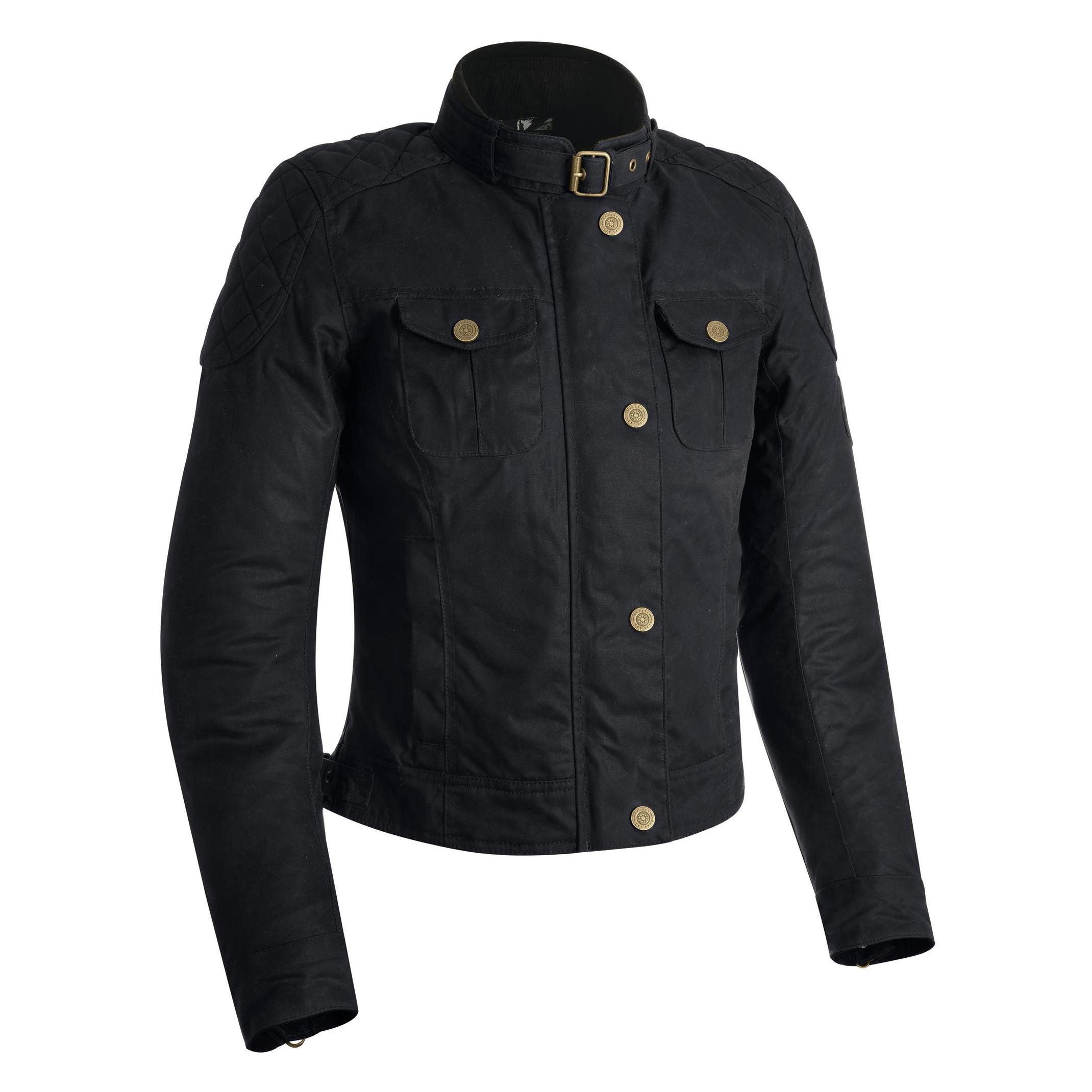 Oxford Damen Holwell 1.0 Motorradjacke, Schwarz, 44 (Damen, 44) (TW19020118)