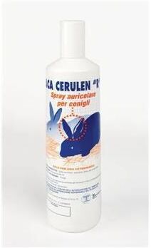 Teknofarma Aca Cerulen R Spray Auricolare Per Conigli Antiparassitario Flacone Spray Da 300 Ml