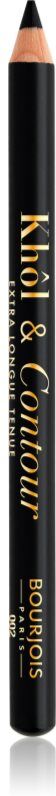 Bourjois Khôl & Contour Extra Longue Tenue long-lasting eye pencil shade 002 Ultra Black 1.2 g