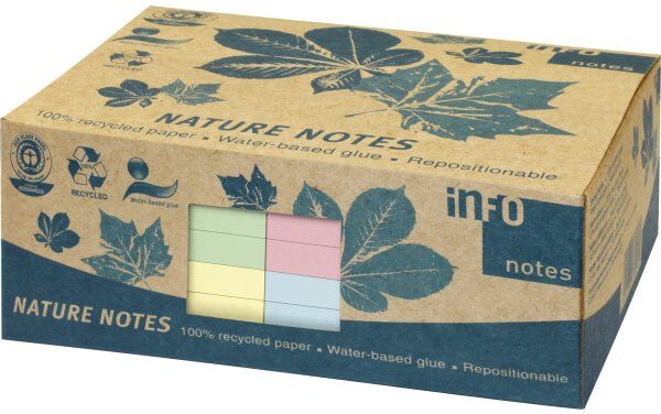 Info Nature Notes   125x75 Mm   Mix