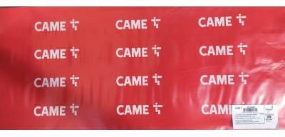 Came 001g0461 Confezione Di N.24 Strisce Rosse Rifrangenti Adesive Per Barriera Stradale