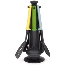 Joseph Joseph Duo Opal - Keukenhulpen Carrousel Set van 6 Stuks - Ijzer - Multicolor, Kochbesteck, Mehrfarbig