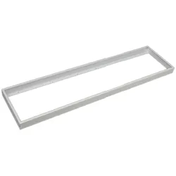LUXULA Aufbaurahmen für LED-Panel 120x30 cm, steckbar, weiß