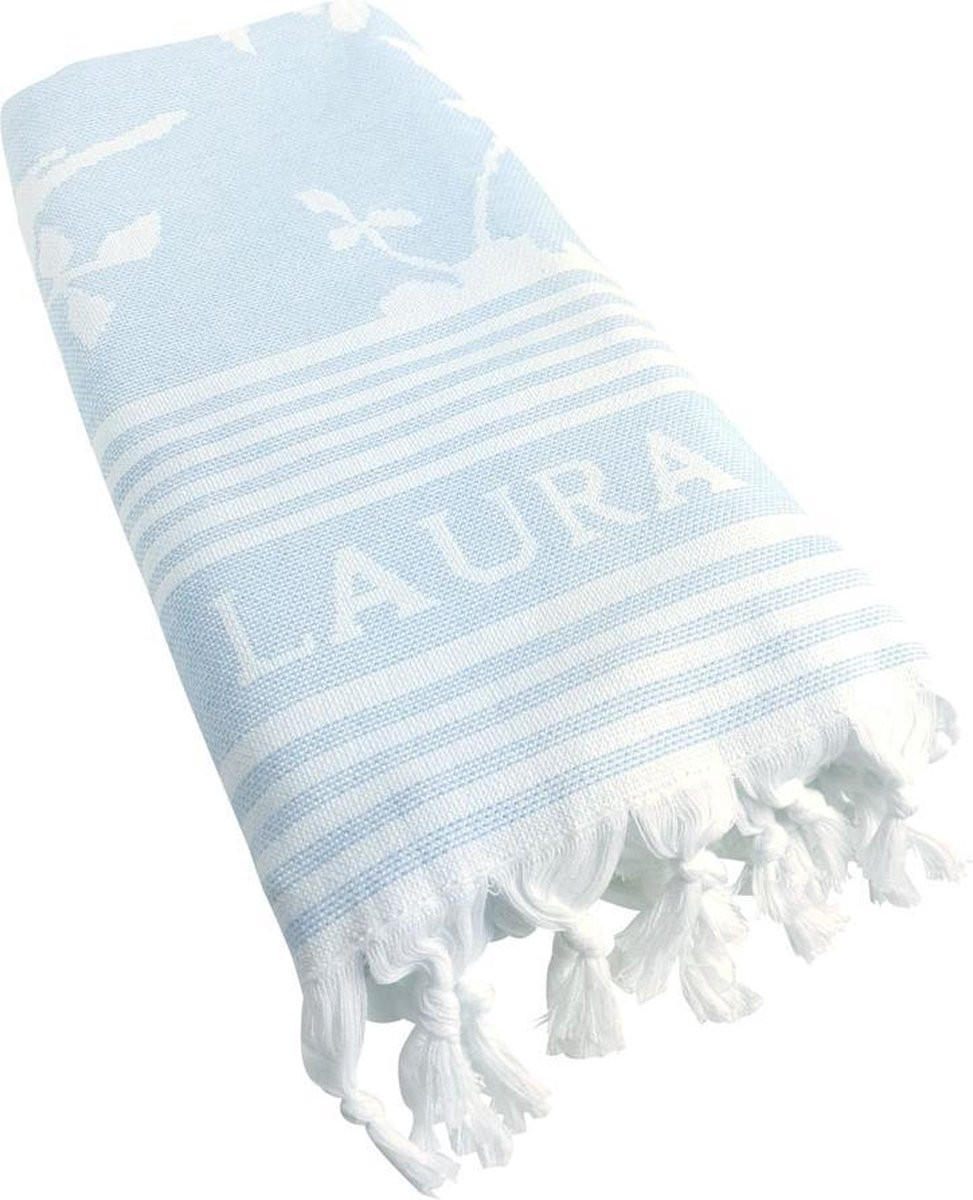 Laura Ashley Heritage Strandlaken Elveden Blue 90 x 180 cm