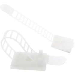 INLINE Kabelbinder Bündelklemme 64mm, natur, 10 Stück
