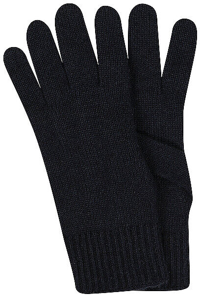 WEEKEND MAX MARA Handschuhe LEA dunkelblau EG
