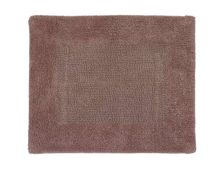 Badteppich Fluff altrosa Baumwolle 50 x 60 cm 10 mm Rechteckig