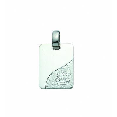Sternzeichenanhänger ADELIA´S "Sternzeichen Anhänger Waage 925 Silber", silber, Schmuckanhänger, Herren, Waage, Silber 925 (Sterlingsilber), Silberanhänger Waage