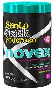 Novex Máscara Hidratante Santo Black Poderoso 400 ml