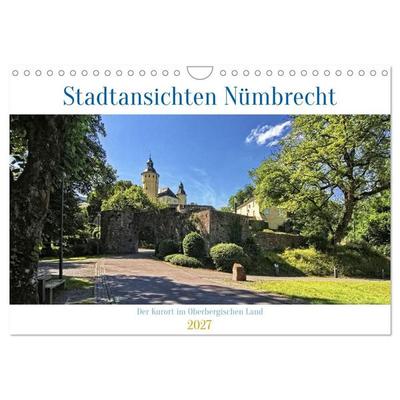 Stadtansichten Nümbrecht - Der Kurort im Oberbergischen Kreis (Wandkalender 2027 DIN A4 quer), CALVENDO Monatskalender