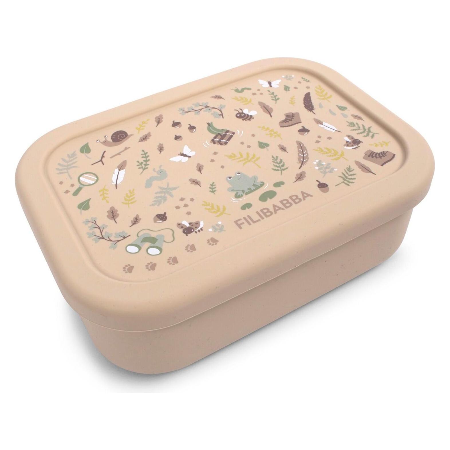 Filibabba Brotdose aus Silikon - Little Wonders (FI-03345)