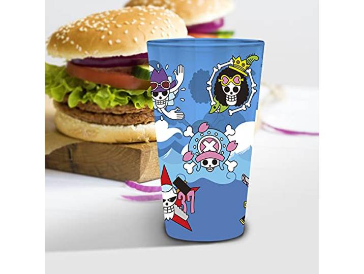 ABYstyle - ONE PIECE - Verre XXL - 400 ml - Skulls