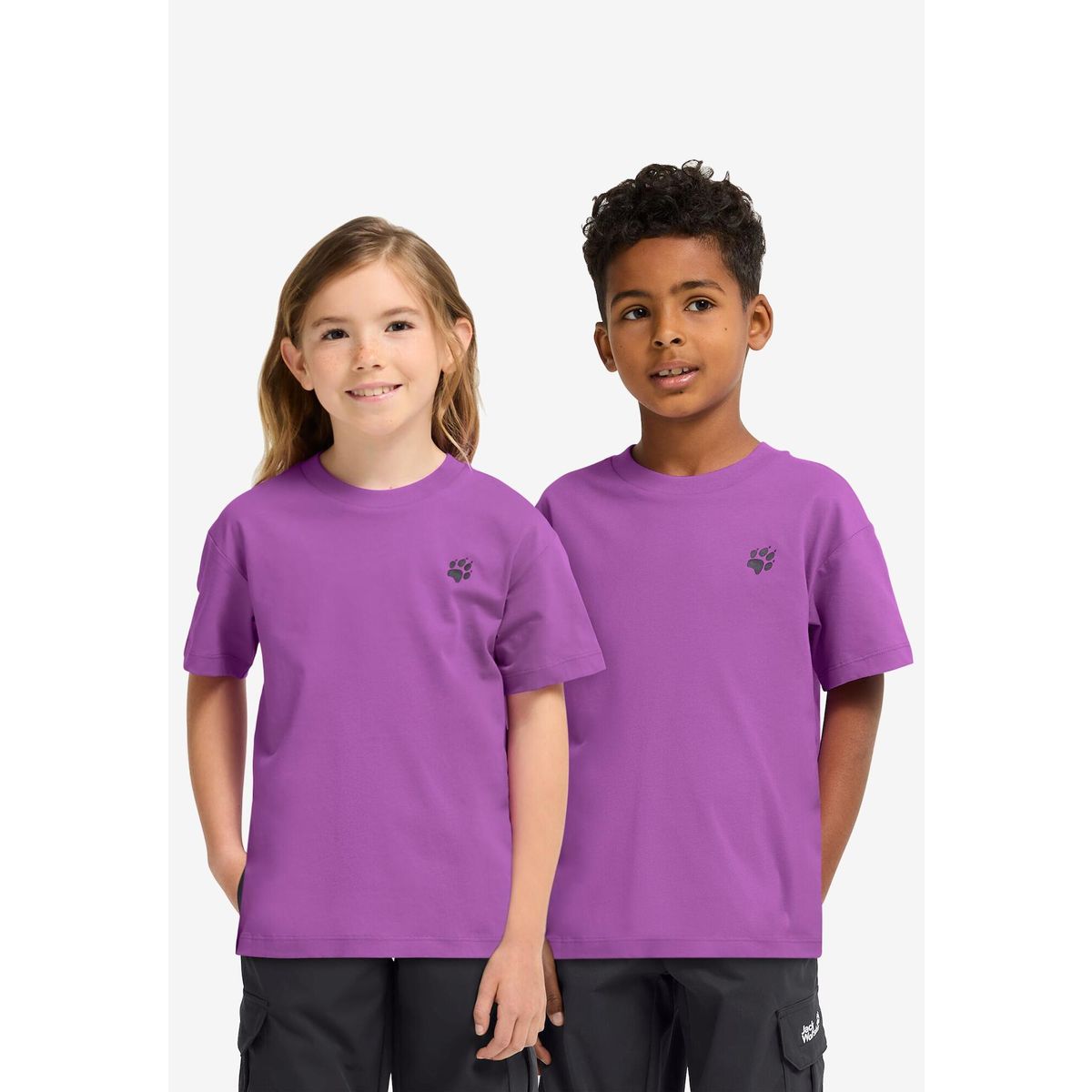 Jack Wolfskin Print T K hike foxglove (T0460) 104 A65938_T0460_K06