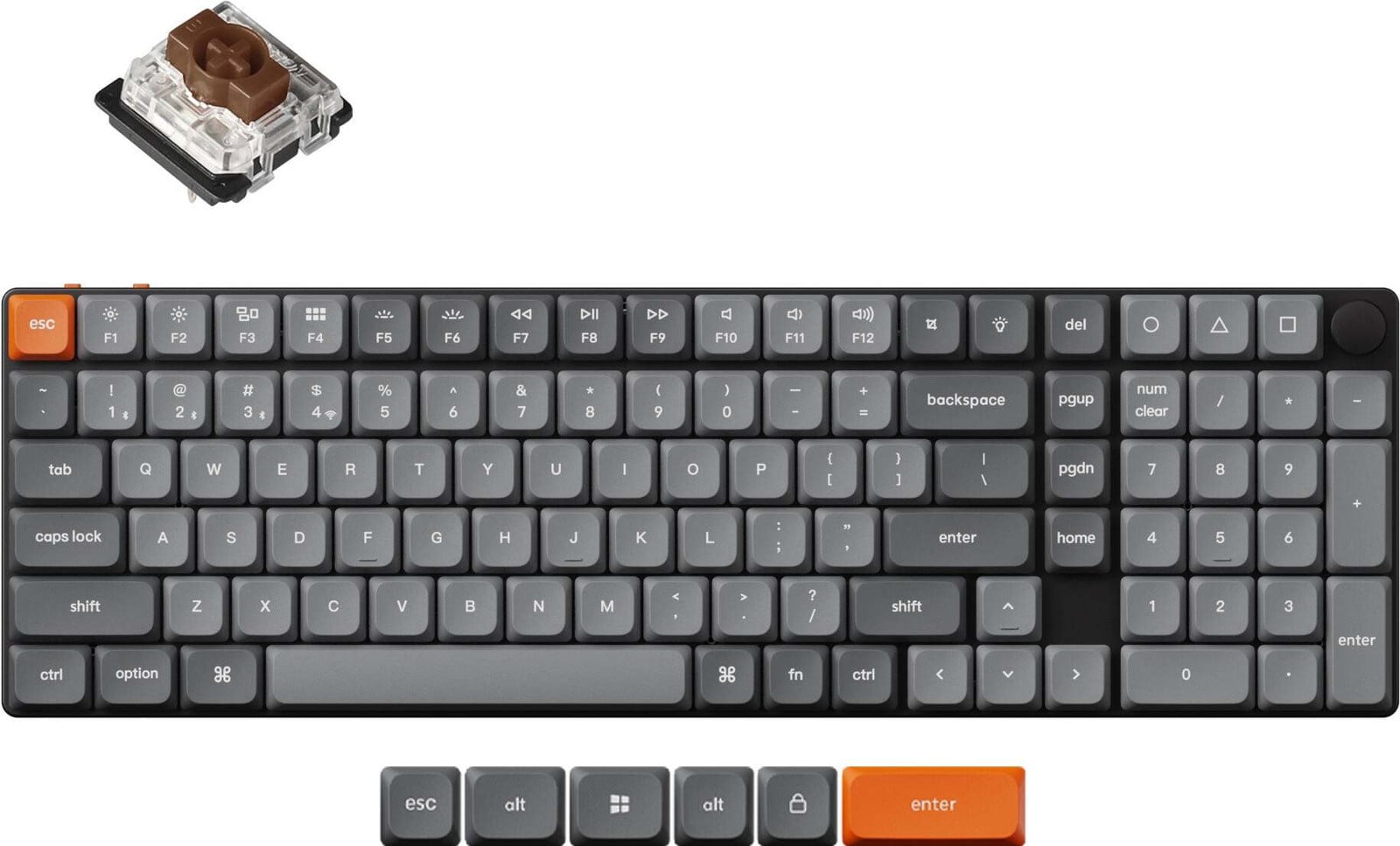 Keychron K17M-H3 Toetsenbord