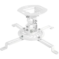 Hama 00220879 Beamerhalterung, schwenkbar, drehbar, neigbar, für Decke, bis 13,5 kg