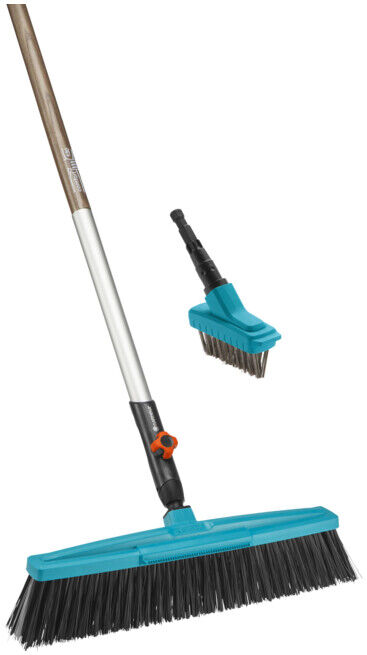 Offre complète combisystem GARDENA (balai de rue + brosse à joints M + manche) (17350-20)