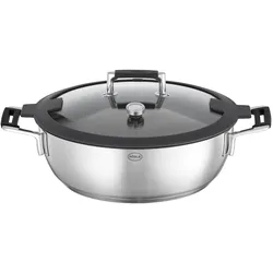 Schmorpfanne RÖSLE SILENCE PRO (D 28 cm) - silber - D 28 cm