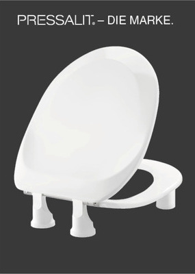 WC-Sitz PRESSALIT Projecta Pro inkl. 50 mm Erhöhung weiß