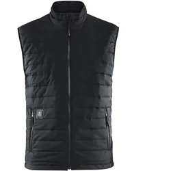 Selbstheizende Steppweste "3880" schwarz - XS - schwarz