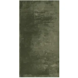 vidaXL Teppich HUARTE Kurzflor Weich und Waschbar Waldgrün 60x110 cm