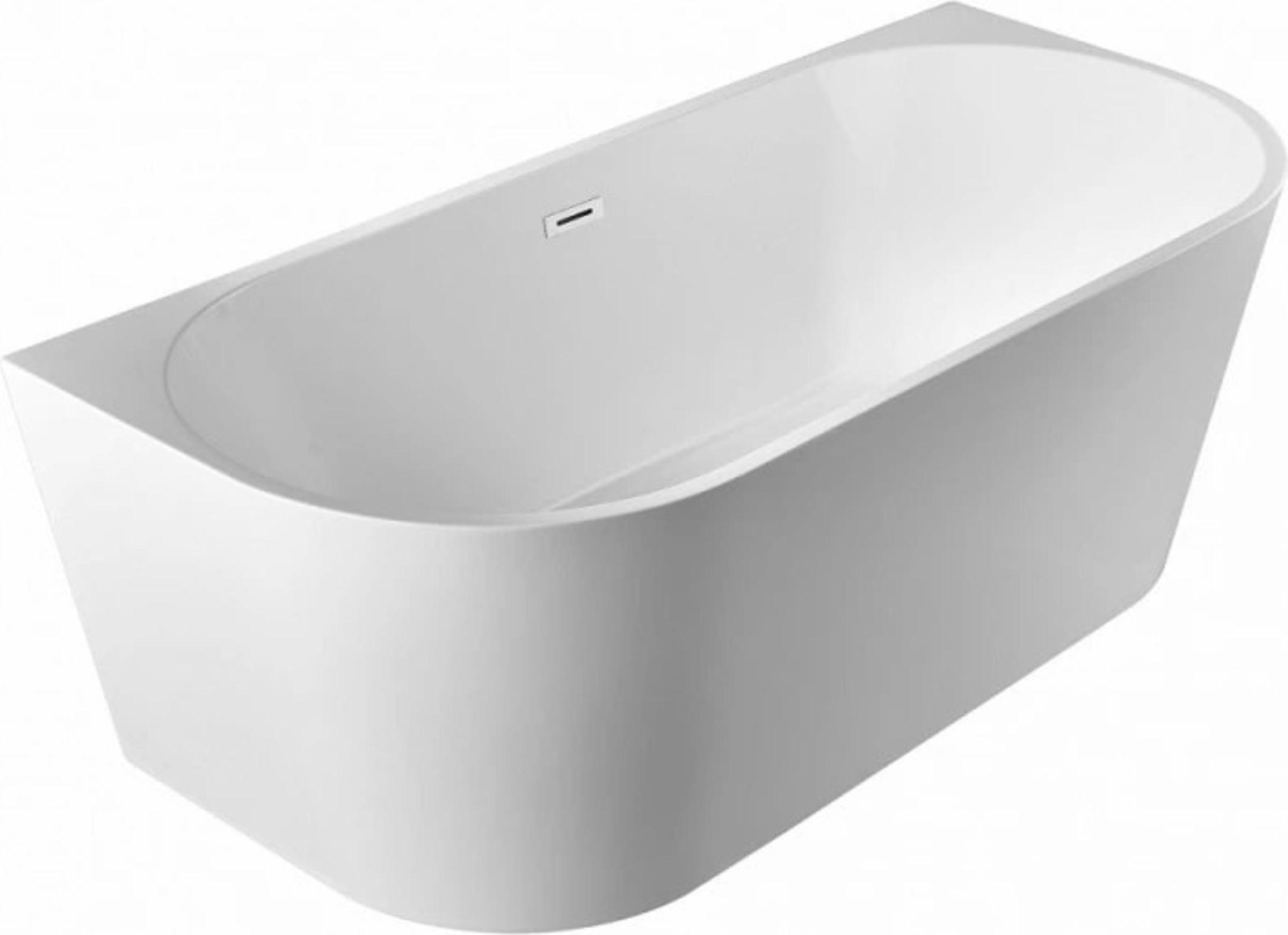 BALNEO Wandbadewanne VIVA 150 x 75 cm