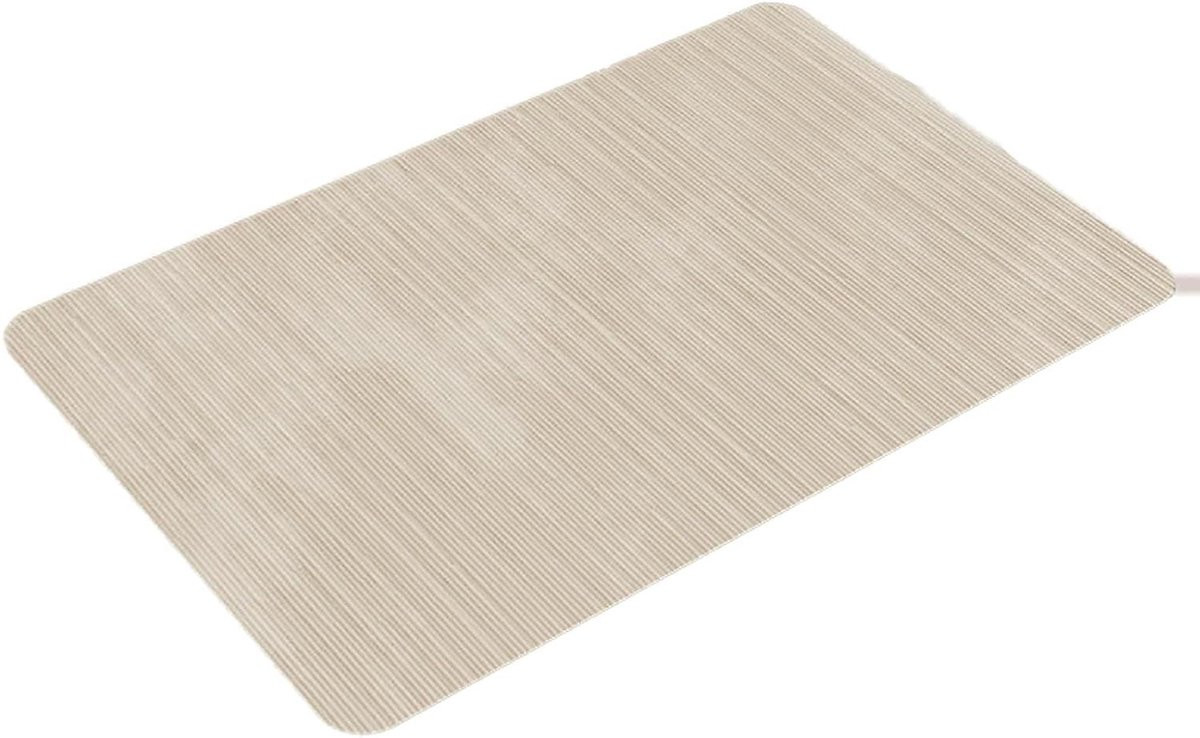 Grijs Badkamer Vloermat - Zeer Absorberend Badkamer Tapijt - 60 x 90 cm
