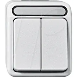 EL ME 31158019 - Aquastar, Serienschalter, 1-polig, polarweiß