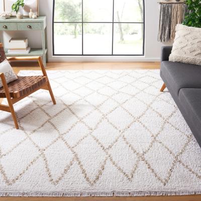 SAFAVIEH Augustine Eriko Boho Trellis Fringe Rug