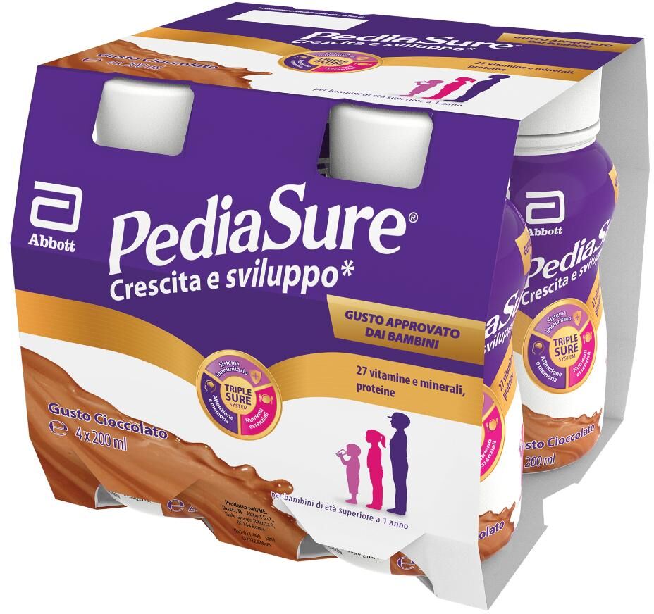 Abbott Pediasure, Crescita e Sviluppo, Drink 4 x 200 ml