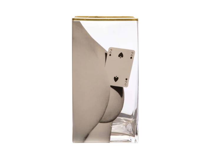 Design Vase Seletti X Toiletpaper „Big two of Spades“ Multicolor