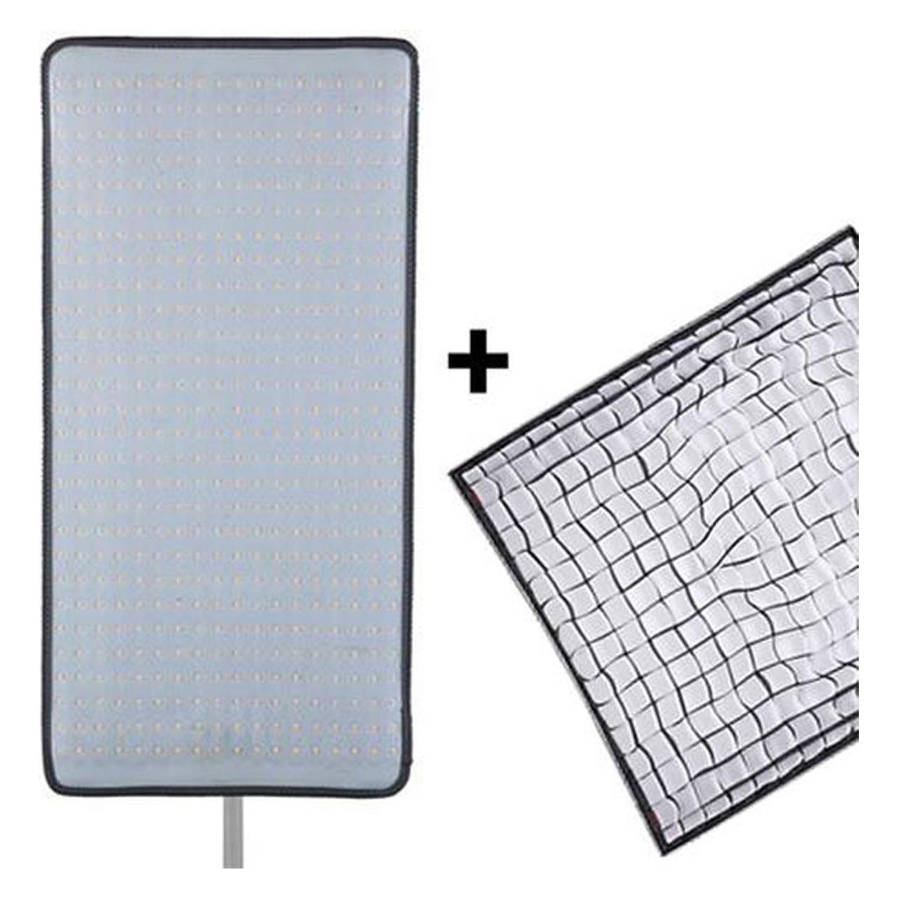 Linkstar Flexibles Bi-Color LED Panel LX-100 30x60 cm (Videoleuchte) (564096)