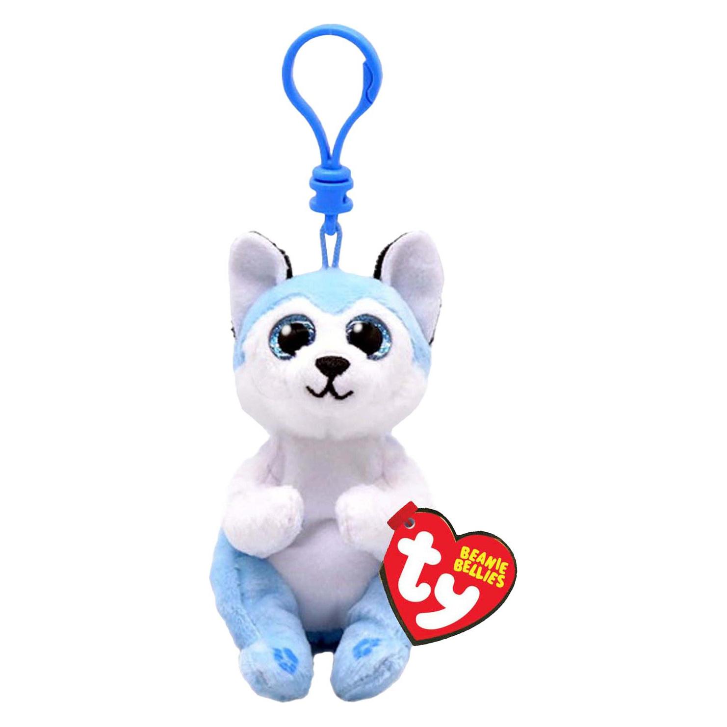 Ty Beanie Babies Bellies Clip Thunder Husky 10cm (43105)
