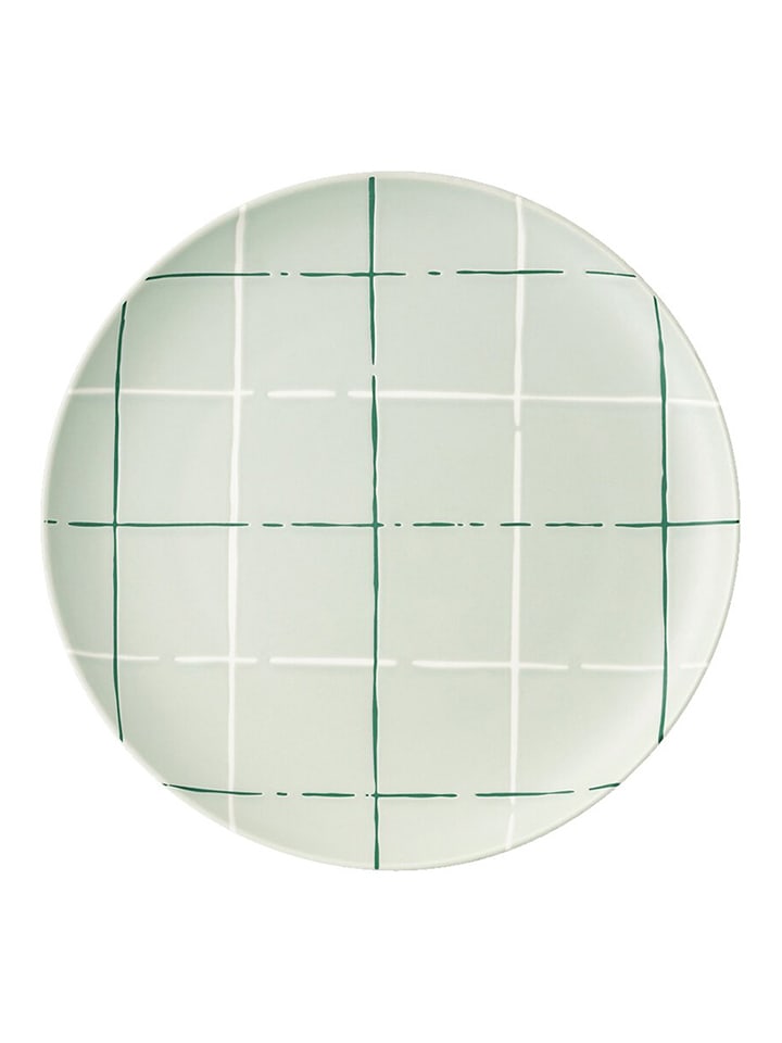 Thomas Dessertteller "Fun" in Hellgrau/ Grün - Ø 22 cm - onesize