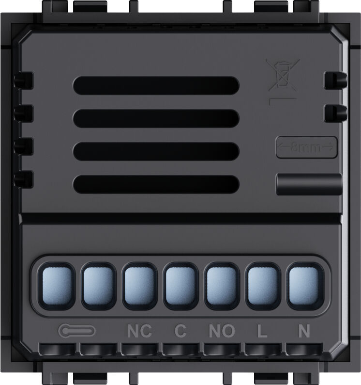 Ettroit Cronotermostato Smart Wifi Termostato Caldaia Da Incasso Digitale Touchscreen Tuya Nero Mtwfn4102