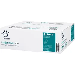 Papernet Papierhandtücher Werra 5000 Blatt natur 20,3x24 cm Z-Falz, Z-Interfold, 1 lagig, DISSOLVE TECH, Haushaltspapier