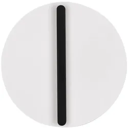Nova Luce 9580581 NALU Wandleuchte Schwarz & Weiß