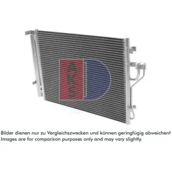 Kondensator Klimaanlage AKS DASIS 562034N für Kia Hyundai Sportage III IX35