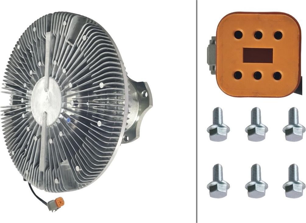 Kupplung Kühlerlüfter elektrisch Ø 270 mm HELLA für u.a. SCANIA R I