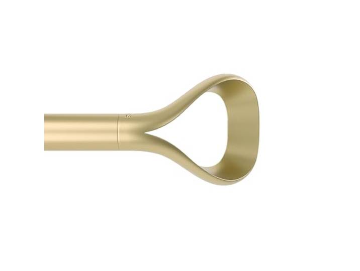 Umbra Loop Ausziehbare Gardinenstange Teleskop, 107-305 cm, Gold