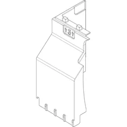 BOSCH Ersatzteil TTNR: 8738211425 EPP oben Mitte links