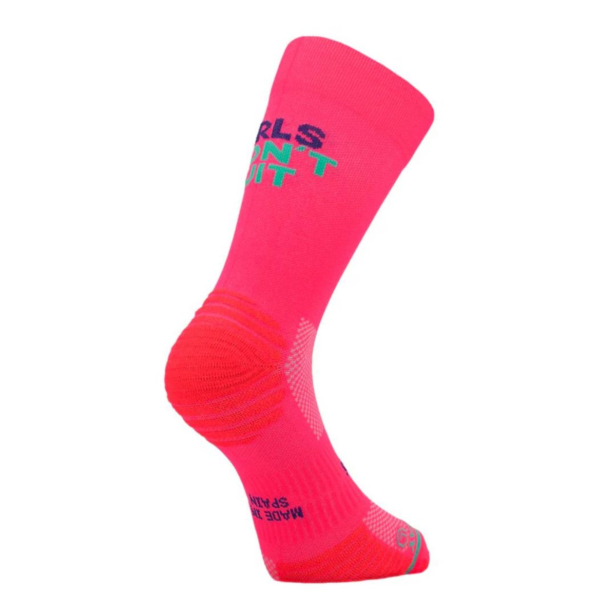 Meias Sporcks Girls Don't Quit Rosa, Tamanho S Unisex